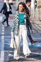 The Queen Attends The Tribute To Filmmaker Alejandro Amenabar - Tudela