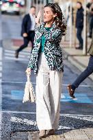 The Queen Attends The Tribute To Filmmaker Alejandro Amenabar - Tudela