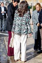 The Queen Attends The Tribute To Filmmaker Alejandro Amenabar - Tudela