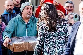 The Queen Attends The Tribute To Filmmaker Alejandro Amenabar - Tudela