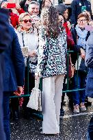 The Queen Attends The Tribute To Filmmaker Alejandro Amenabar - Tudela