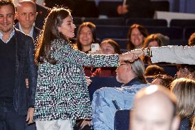 The Queen Attends The Tribute To Filmmaker Alejandro Amenabar - Tudela