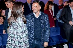 The Queen Attends The Tribute To Filmmaker Alejandro Amenabar - Tudela