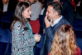 The Queen Attends The Tribute To Filmmaker Alejandro Amenabar - Tudela