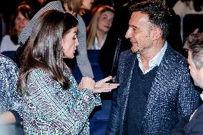 The Queen Attends The Tribute To Filmmaker Alejandro Amenabar - Tudela