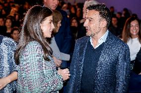 The Queen Attends The Tribute To Filmmaker Alejandro Amenabar - Tudela