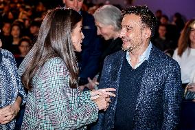 The Queen Attends The Tribute To Filmmaker Alejandro Amenabar - Tudela