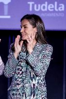 The Queen Attends The Tribute To Filmmaker Alejandro Amenabar - Tudela