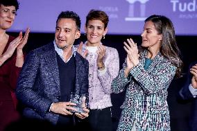 The Queen Attends The Tribute To Filmmaker Alejandro Amenabar - Tudela