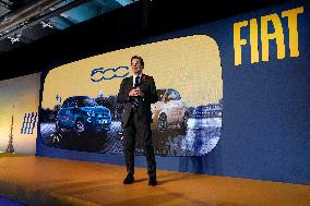 Fiat 500 Hybrid Media Drive In Torino - Italy