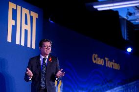 Fiat 500 Hybrid Media Drive In Torino - Italy