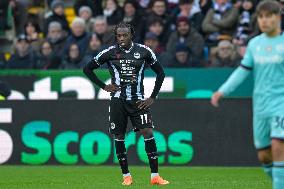 CALCIO - Serie A - Udinese Calcio vs Bologna FC