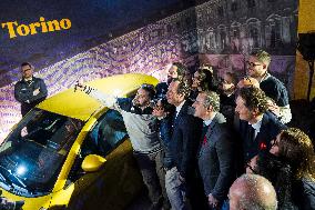 Fiat 500 Hybrid Media Drive In Torino - Italy