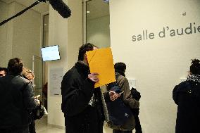 Trial of A Nursery School Teacher Suspected of Sexual Assault - Paris