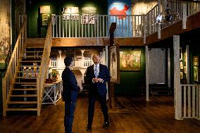 King Willem-Alexander Opens Suriname Museum - Amsterdam