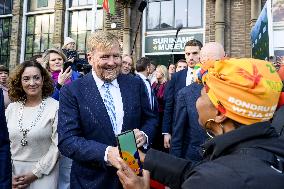 King Willem-Alexander Opens Suriname Museum - Amsterdam