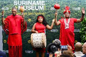 King Willem-Alexander Opens Suriname Museum - Amsterdam