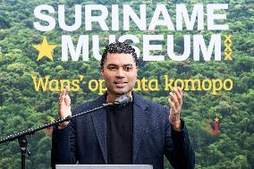 King Willem-Alexander Opens Suriname Museum - Amsterdam