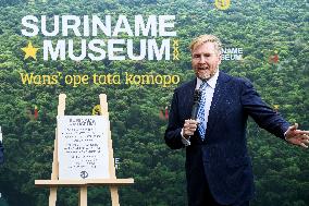 King Willem-Alexander Opens Suriname Museum - Amsterdam