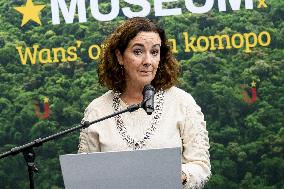 King Willem-Alexander Opens Suriname Museum - Amsterdam