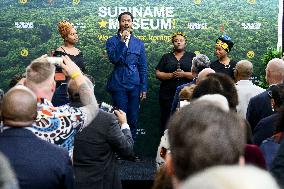 King Willem-Alexander Opens Suriname Museum - Amsterdam