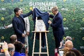 King Willem-Alexander Opens Suriname Museum - Amsterdam