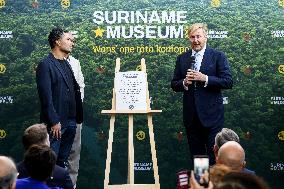 King Willem-Alexander Opens Suriname Museum - Amsterdam