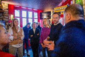 David Belliard Visits A Safe Place For Women - Paris