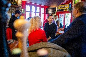 David Belliard Visits A Safe Place For Women - Paris