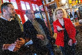 David Belliard Visits A Safe Place For Women - Paris