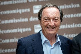 Michel Edouard Leclerc at the Commission of Economic Affairs - Paris AJ