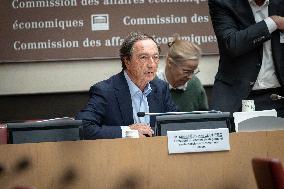 Michel Edouard Leclerc at the Commission of Economic Affairs - Paris AJ