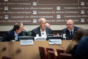 Michel Edouard Leclerc at the Commission of Economic Affairs - Paris AJ
