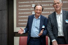 Michel Edouard Leclerc at the Commission of Economic Affairs - Paris AJ