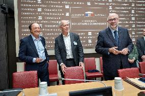 Michel Edouard Leclerc at the Commission of Economic Affairs - Paris AJ