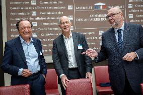 Michel Edouard Leclerc at the Commission of Economic Affairs - Paris AJ