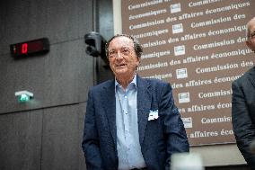 Michel Edouard Leclerc at the Commission of Economic Affairs - Paris AJ