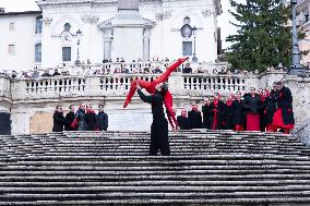 Performance Against Violence Against Women - Rome