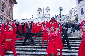 Performance Against Violence Against Women - Rome