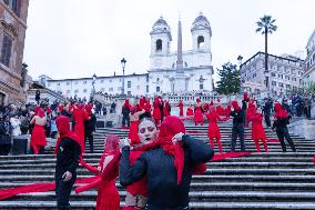 Performance Against Violence Against Women - Rome