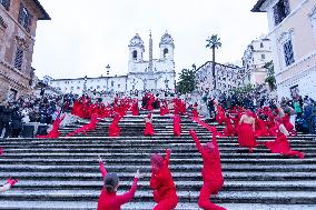 Performance Against Violence Against Women - Rome