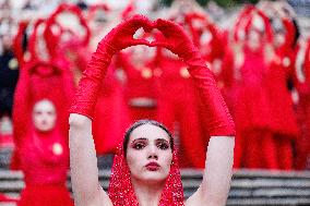 Performance Against Violence Against Women - Rome