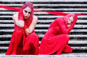 Performance Against Violence Against Women - Rome