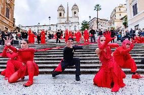 Performance Against Violence Against Women - Rome