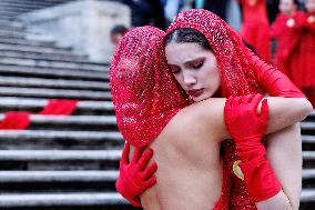 Performance Against Violence Against Women - Rome