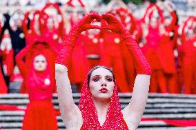 Performance Against Violence Against Women - Rome