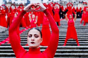 Performance Against Violence Against Women - Rome