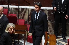 Session of Questions to the Government in National Assembly - Paris