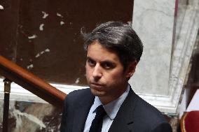 Session of Questions to the Government in National Assembly - Paris