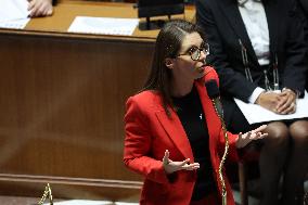 Session of Questions to the Government in National Assembly - Paris